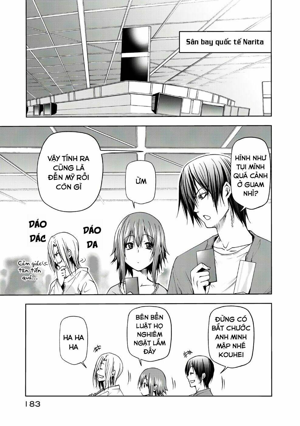 cô gái thích lặn - grand blue chapter 49.5 - Trang 2